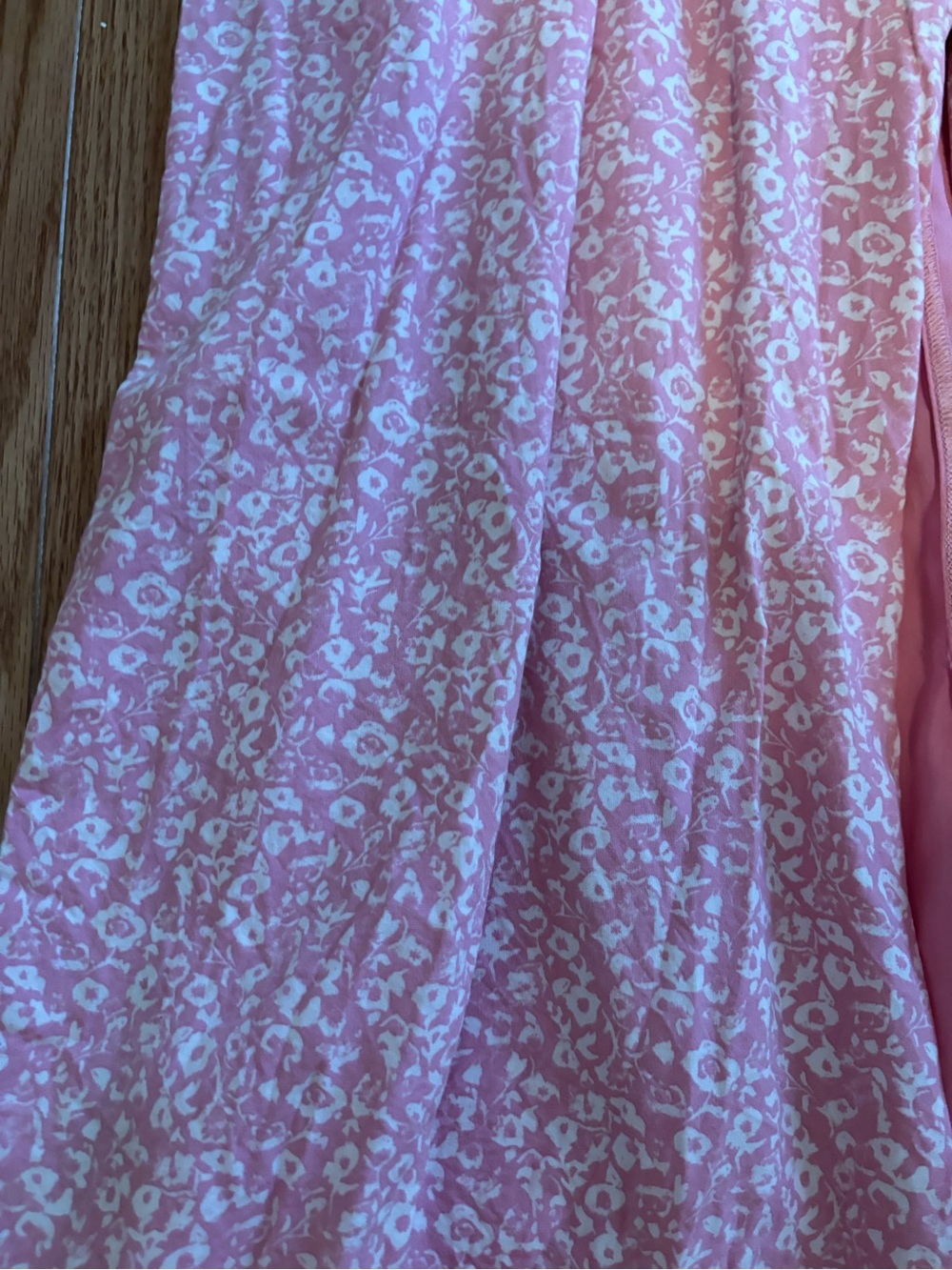Abercrombie and Fitch Pink Midi Dress - Picture 3 of 5